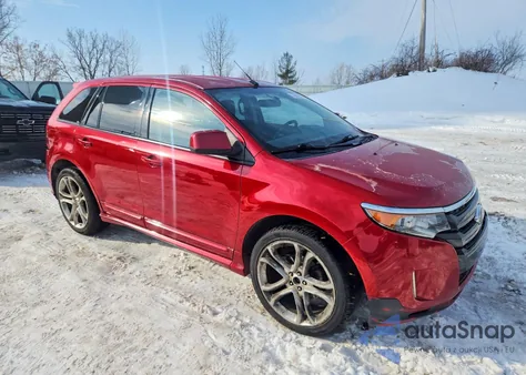 2011 Ford Edge Sport из США, поврежденный, VIN 2FMDK4AK1BBA57811